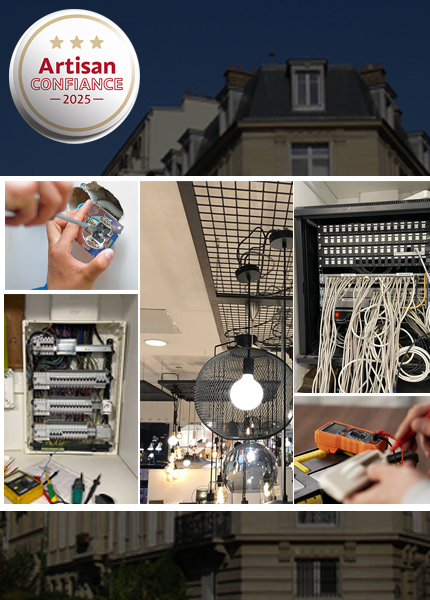 AMELEC électricien Paris 9, intervention dépannage et installation
